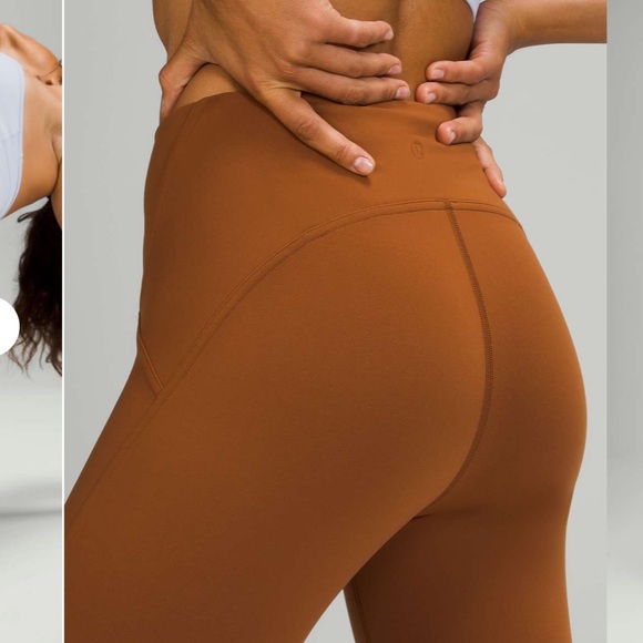 lululemon Copper Brown Instill Tight - Picture 3 of 5